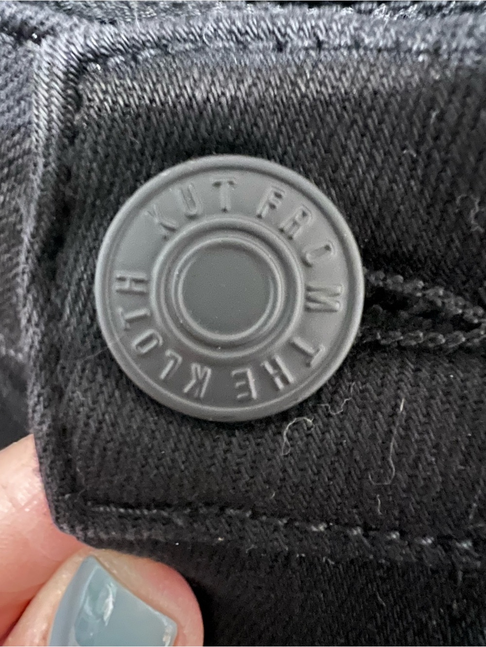 Kut from the Kloth Black Flare Jeans — Wide Leg - Picture 6 of 12